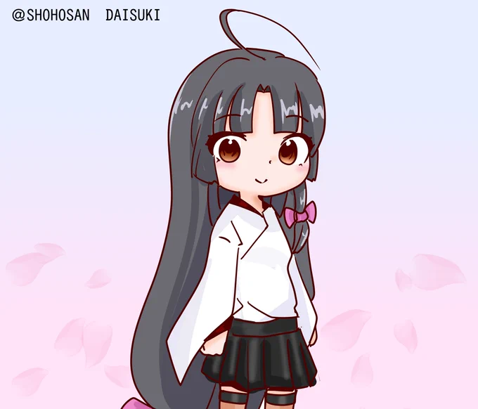 #艦これ版深夜の真剣お絵描き60分一本勝負#艦これ版真剣お絵描き60分一本勝負_20220901ディフォルメバージョンならば!! 