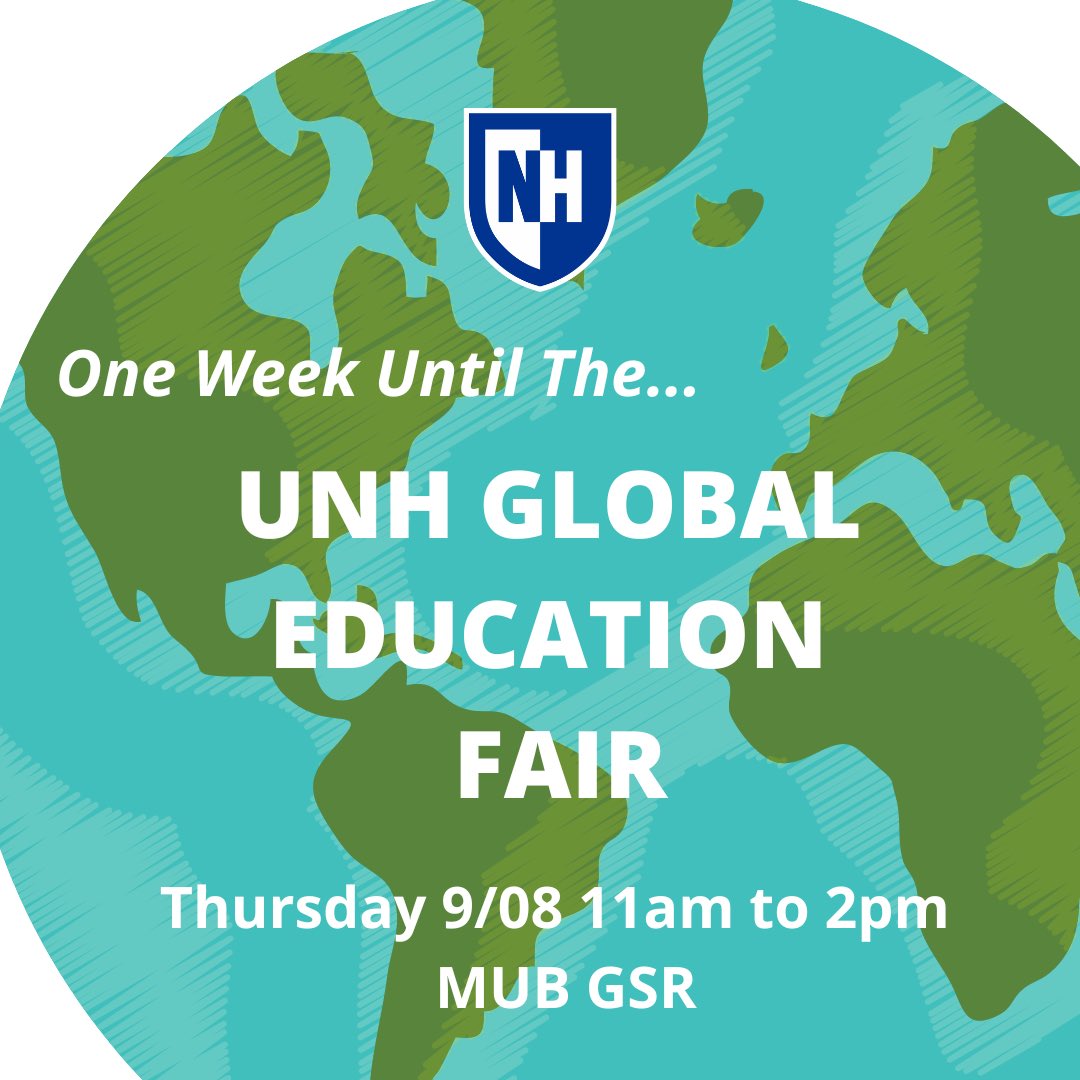 UNHAbroad's tweet photo. One week from today, on 9/08, your world will get a lot bigger. https://t.co/ICt14oPeCd