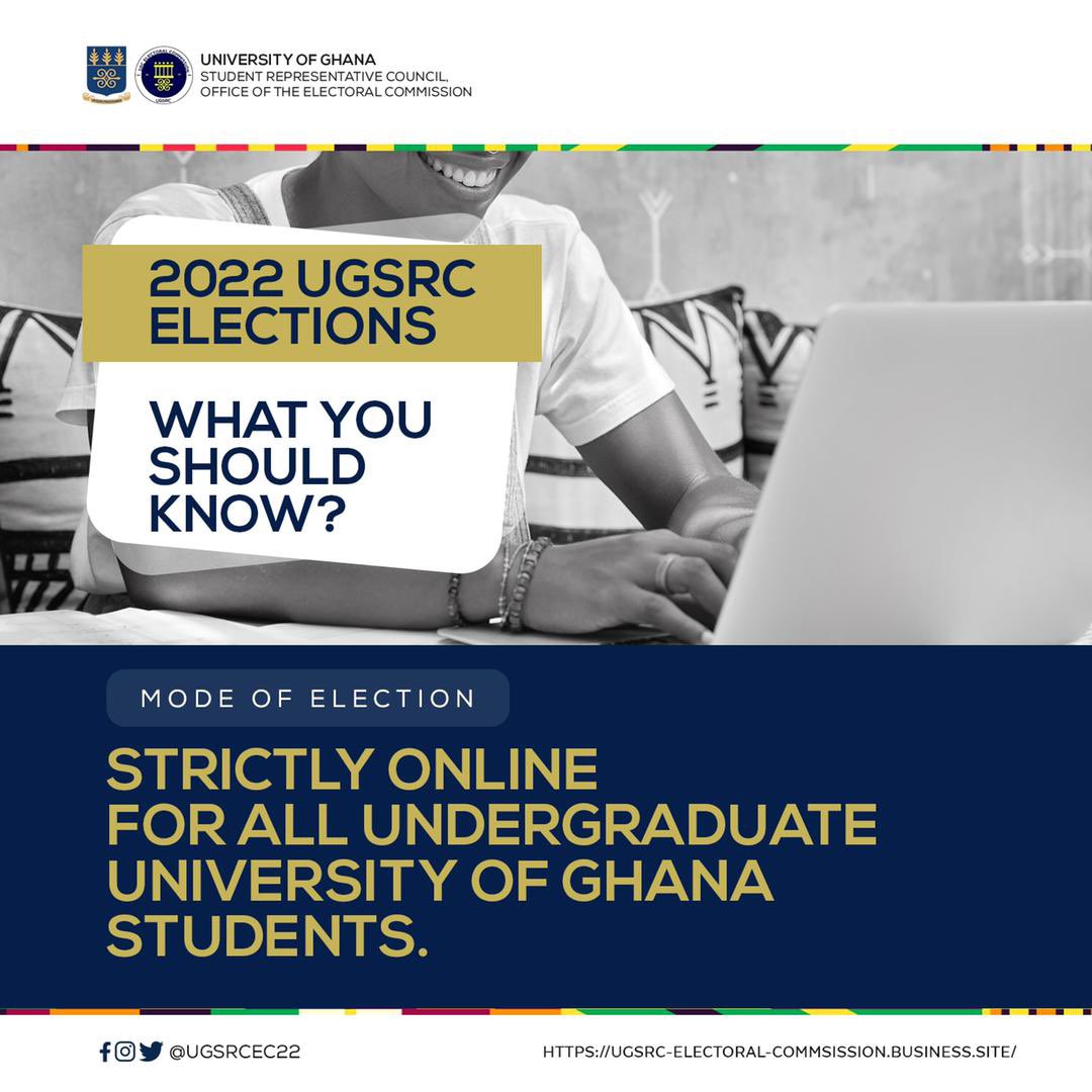 univers1057fm's tweet photo. #UGDecides: Elections for undergraduates will be strictly online - @UgsrcEC22 

#ElectionLens #UGDecides #UniversNews #UniversTV https://t.co/grUVA30y4V