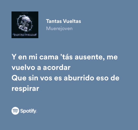 muerejoven / tantas vueltas