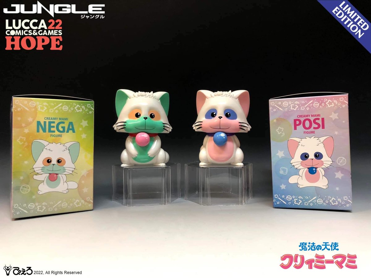 GokinMr's tweet photo. [News e Anteprime] Jungle : Posi &amp; Nega “Creamy Mami, the Magic Angel” Figure https://t.co/CZvQBYUhx0 @Jungle_mecha #魔法の天使クリィミーマミ #creamymami #CreamyMamitheMagicAngel #figure #LuccaComics #anime https://t.co/Gn3lCwgh6E