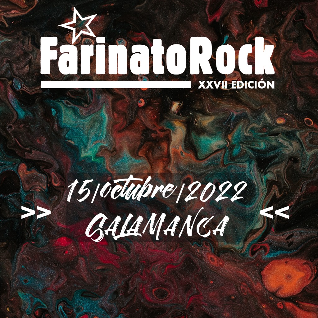 FarinatoRock's tweet photo. 🆕 ¡XXVII edición del #FarinatoRock!
📌 El festival de la juventud salmantina organizada se celebrará el SÁBADO 15 de OCTUBRE de 2022.
‼️ Atento a RRSS. Próximamente iremos desvelando toda la información del festival: causa solidaria, cartel, actividades previas y más. 🔥🤟🏻 https://t.co/SPc1U0JxwR