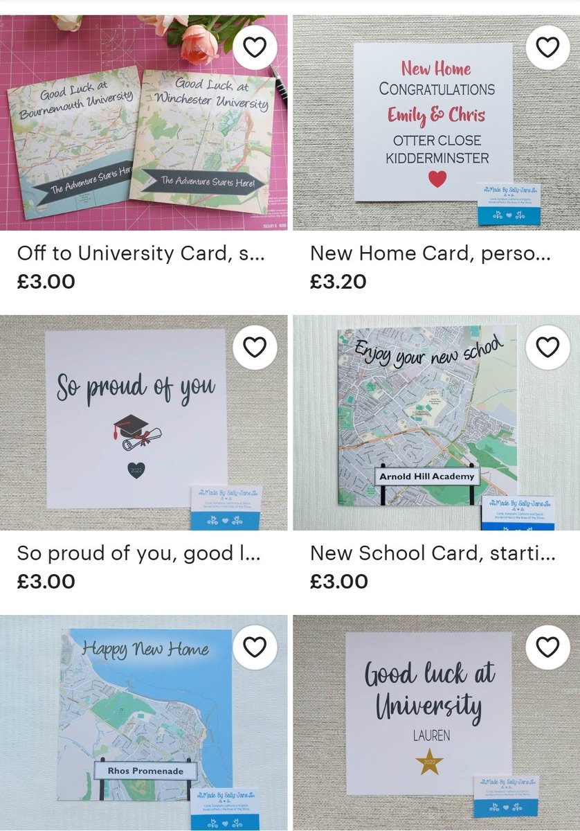 madebysallyjane's tweet photo. This week I've been adding new cards to my Etsy shop for #agecards #weddinganniversary #newbaby #newhome Please have a look and share with your friends, it really does helps me to be seen #northantshour https://t.co/Q2uhJ0dQP8