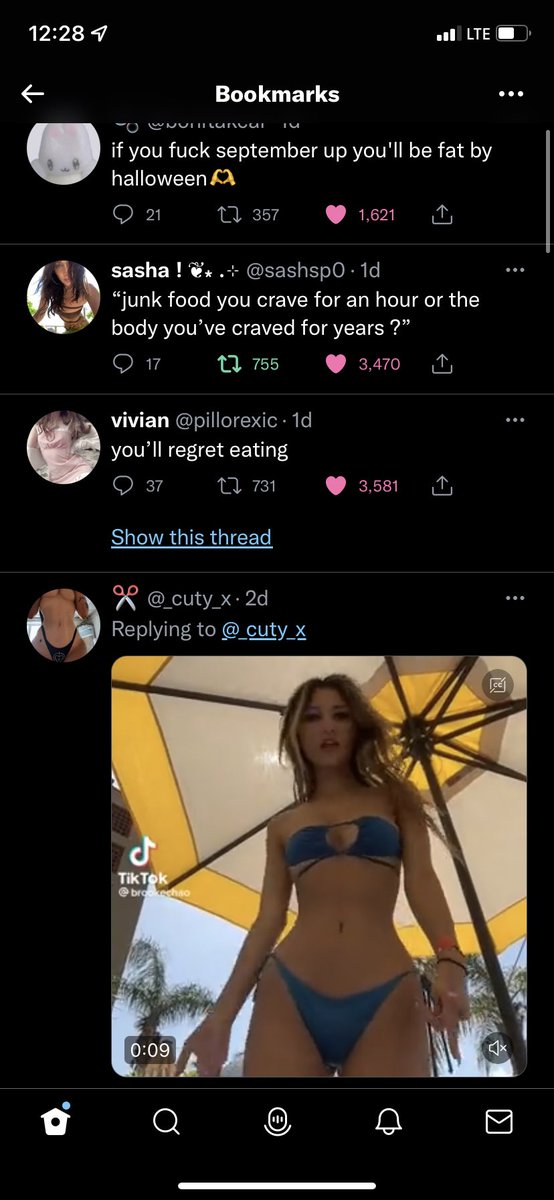 every time i think about eating i just open my bookmarks