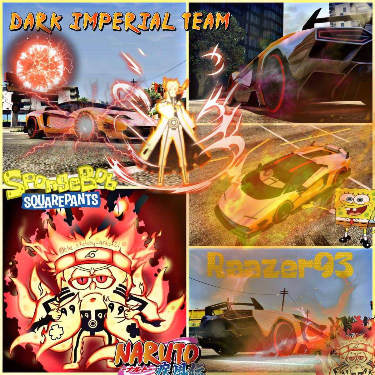 raazer93's tweet photo. ‼️OPEN SESSION ‼️

⚔️𝐃𝐀𝐑𝐊 𝐈𝐌𝐏𝐄𝐑𝐈𝐀𝐋 𝐓𝐄𝐀𝐌⚔️
    
🔥NARUTO X SPONGEBOB🔥

🔥SPONGEBOB KYUUBI🔥

🚗TORERO XO
OPEN SESSION NOW ‼️
⏱🇮🇹 🔥21:30-22:30🔥

🚀🚀𝐇𝐎𝐒𝐓🚀🚀
🆔 𝐑𝐚𝐚𝐳𝐞𝐫𝟗𝟑

💫 𝗕𝗢𝗧 𝗧𝗜𝗧𝗔𝗡𝗢 💫
🆔️ 𝐀𝐧𝐚𝐰𝐚𝐜𝐤𝟐𝐏𝟒 https://t.co/KwHURtS94r
