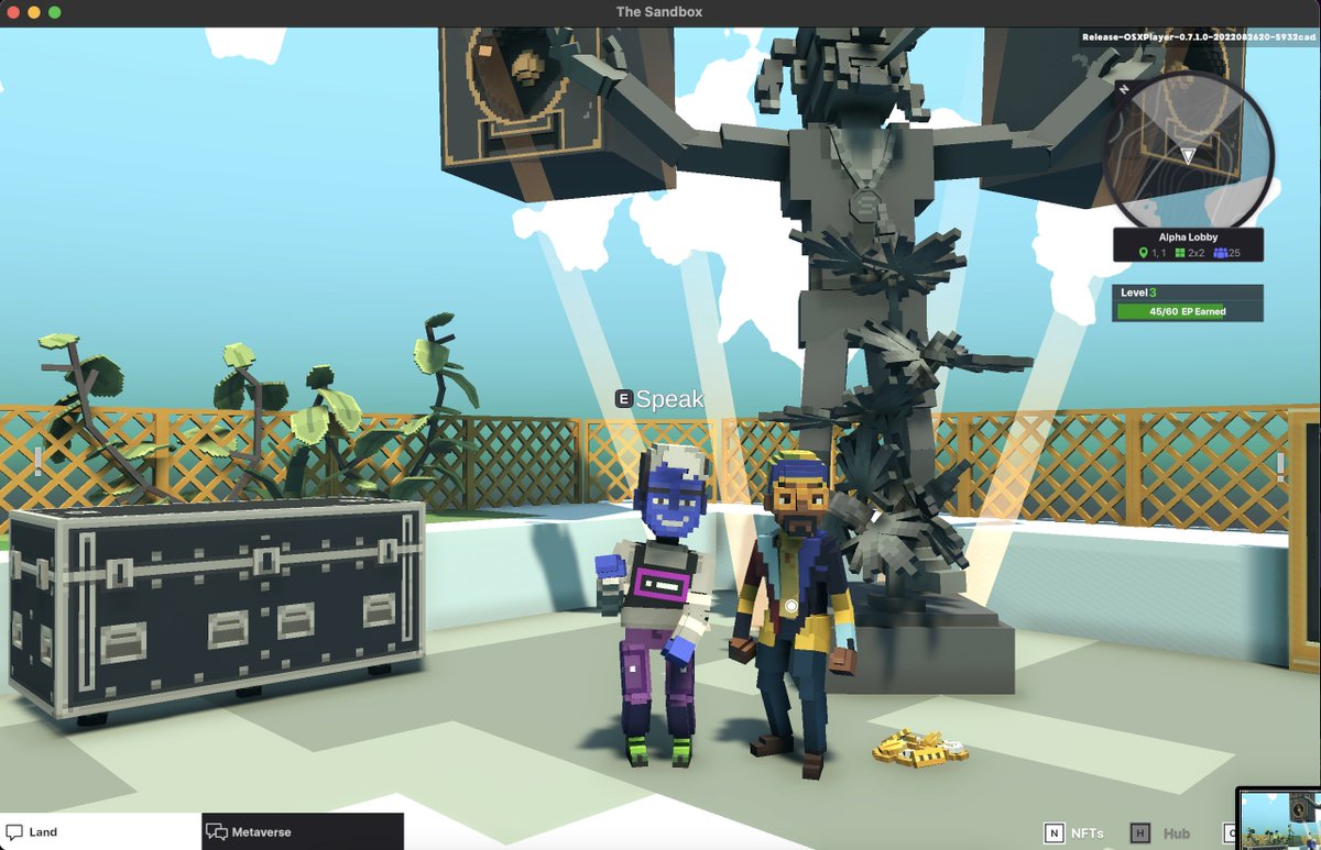 Zee8885's tweet photo. @TheSandboxGame @TheSnoopAvatars I just participated in the Avatar Hunt for a chance to win a Doggy Avatar! Check out my screenshot below!
👇 https://t.co/FUKhOs2J2F