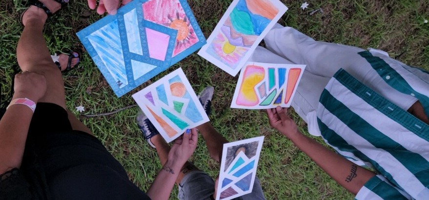 Happy September! We had such a great time chatting about healthy queer relationships while watercoloring last month! Join us as we take this energy into the new month and looking forward to what it has in store for us all!