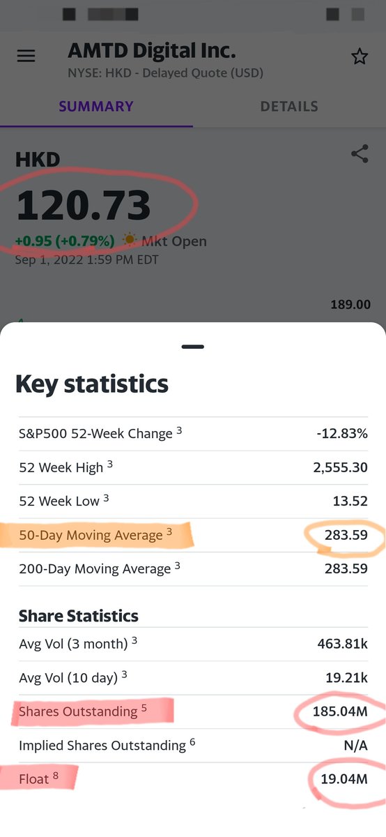 Another note on $QH &amp; $YRD are their very Small Floats &amp; Market Caps.$QH has a 4.43 Million OS/530K Float with at least $170 Million in Quarterly Revenues,but super undervalued Cap=$16-$17 Million.$YRD Did $700 Million Revenue 2021,current Cap=$89Mill.$FUTU $BABA $HKD $GCT $ATXG