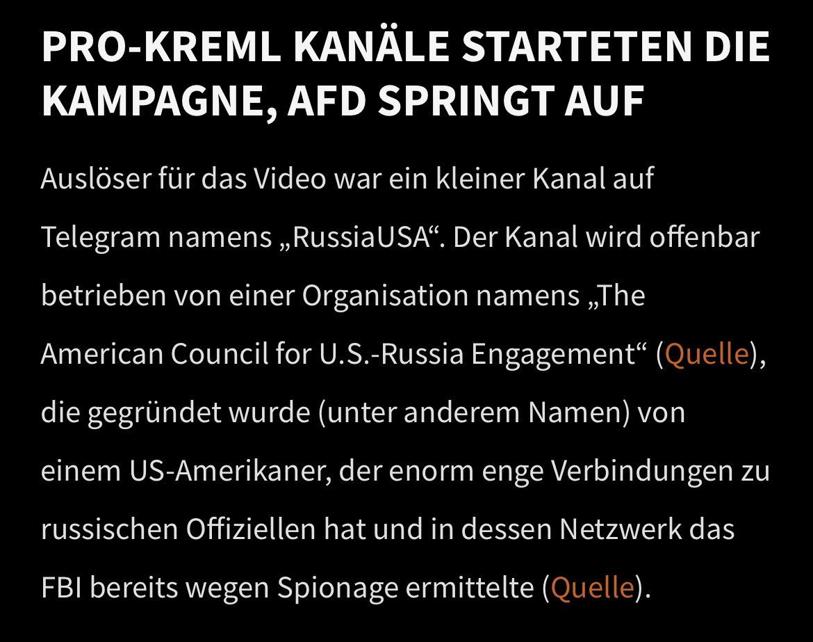 Der <a href="/Volksverpetzer/">Volksverpetzer 🇪🇺🇺🇦🏳️‍🌈</a> hat recherchiert, woher das verkürzt zusammengeschnittene Video stammt, das nicht nur zahlreiche AfD-Accounts, sondern auch die <a href="/welt/">WELT</a> geteilt hat, um Stimmung gegen unsere sehr gute Außenministerin zu machen. volksverpetzer.de/analyse/pro-kr…