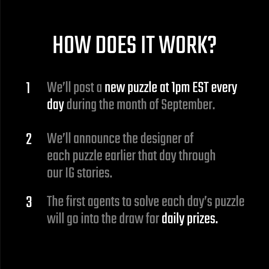 CuriousCorres's tweet photo. The first puzzle of #Puzzletember 2022 is officially live! Solve each puzzle within 24 hours of it being posted to be in with a chance to win some brilliant prizes, every day this September!
https://t.co/55R8CGcae8 https://t.co/O4iYNGQIrx