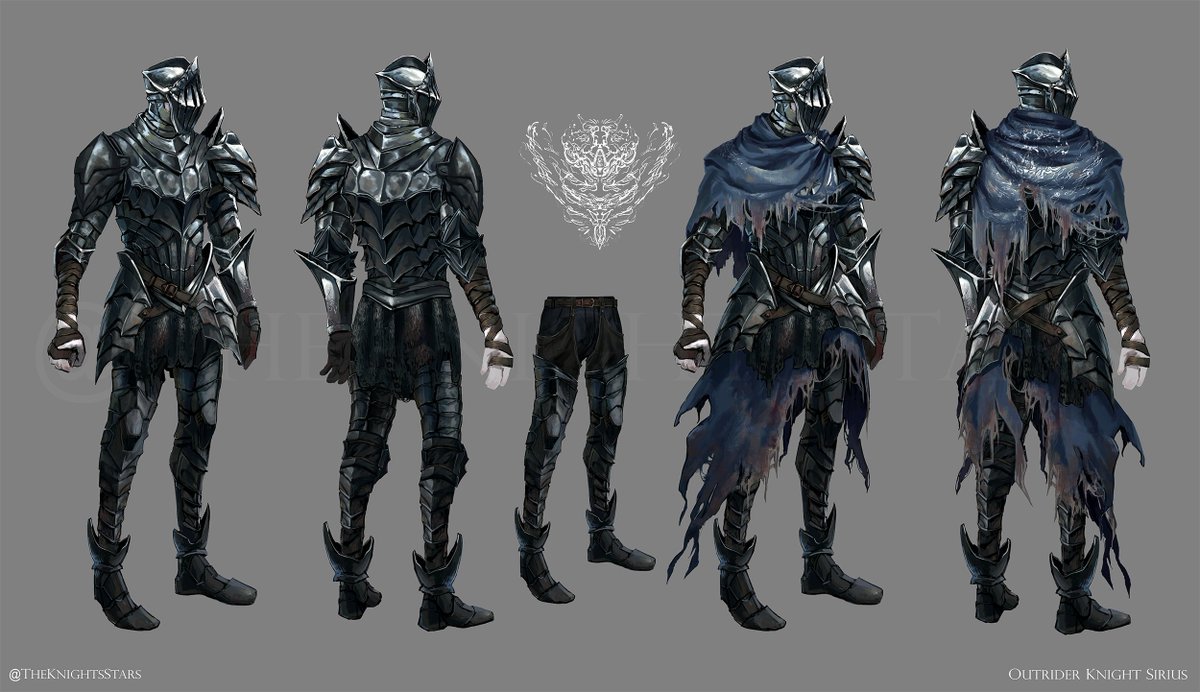 Siri Canis on Twitter: "Outrider Knight Sirius | Concept for ...