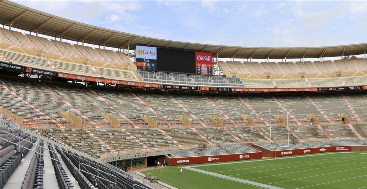 WJHWInc's tweet photo. It's #Football time in Tennessee! Congrats to @CopeArchitects, @Populous & @Vol_Football on their first home opener in the newly renovated @Neyland_Stadium tonight! @WJHWInc is excited to share our contributions with this great team. #WeAreWJHW ๐๐
#LEDBoards #AudioVisual #Sound https://t.co/OnCV6MUlKL