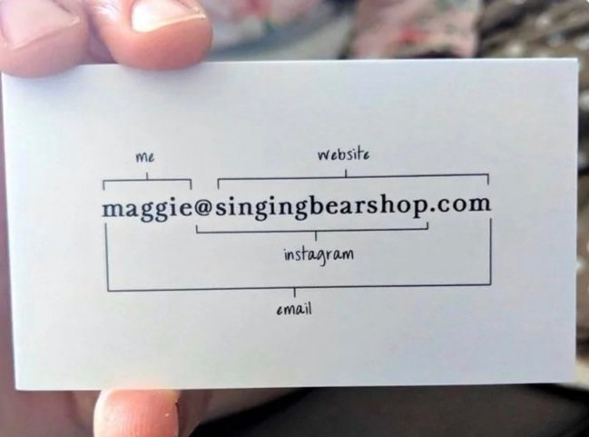 Esta tarjeta de empresa es una joya del marketing y el diseño