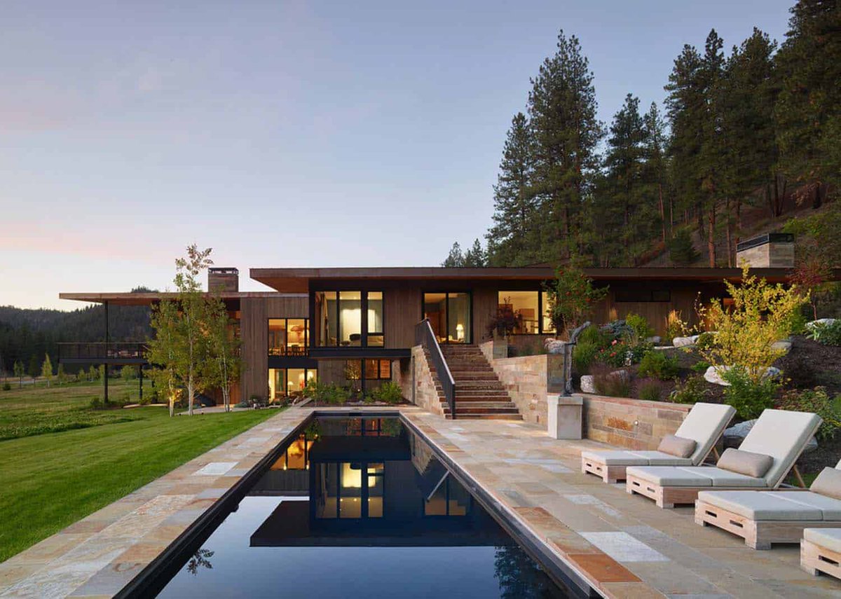 OneKindesign's tweet photo. Contemporary mountain dwelling in Montana nestled amongst pine trees
https://t.co/FfIv9080r1 https://t.co/Vg9yMekruh