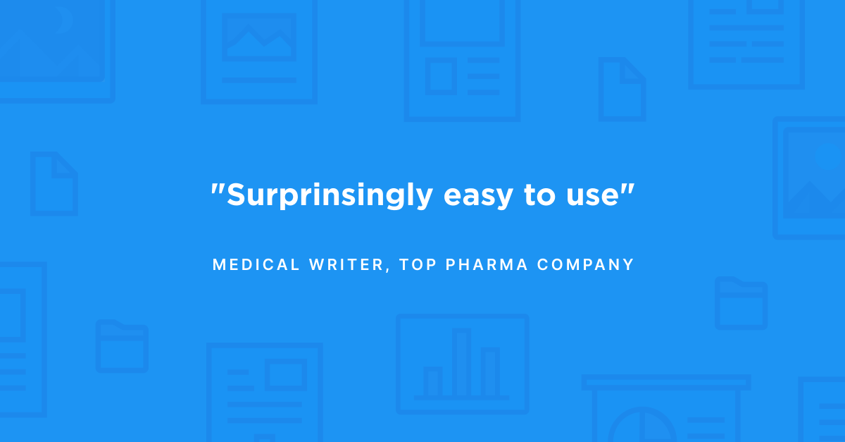 "I have been working in medical writing for more than 10 years, and I've never seen anything like doDOC. And believe me, I have been waiting for it!"
#innovation #technology #envisionpharma