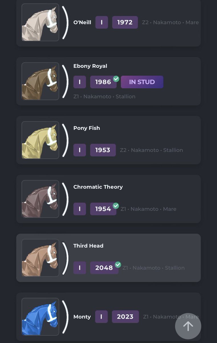 Thanos is back in the stable. He didnt have any infinity stones wen racing under <a href="/ArbitrageRacin/">Arbitrage Racing</a>. Needed to come back to daddy to start dominating again.