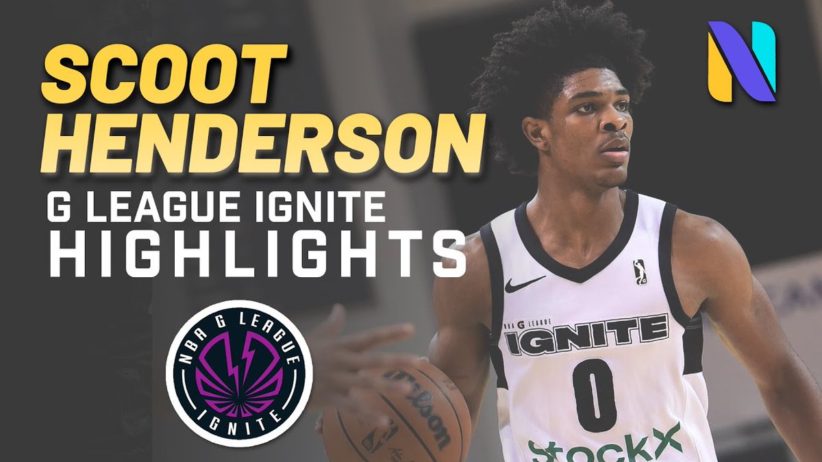 Potential 2023 top pick Scoot Henderson NBA G League Ignite Highlights

📝 Elite explosiveness and scoring instincts
📝 The first Ignite prospect to enter his 2nd season with in the G League
📝 Is Scoot Henderson the best 18 Year old in Basketball?

⬇️
nextones.com/video/9fNKTpyz…