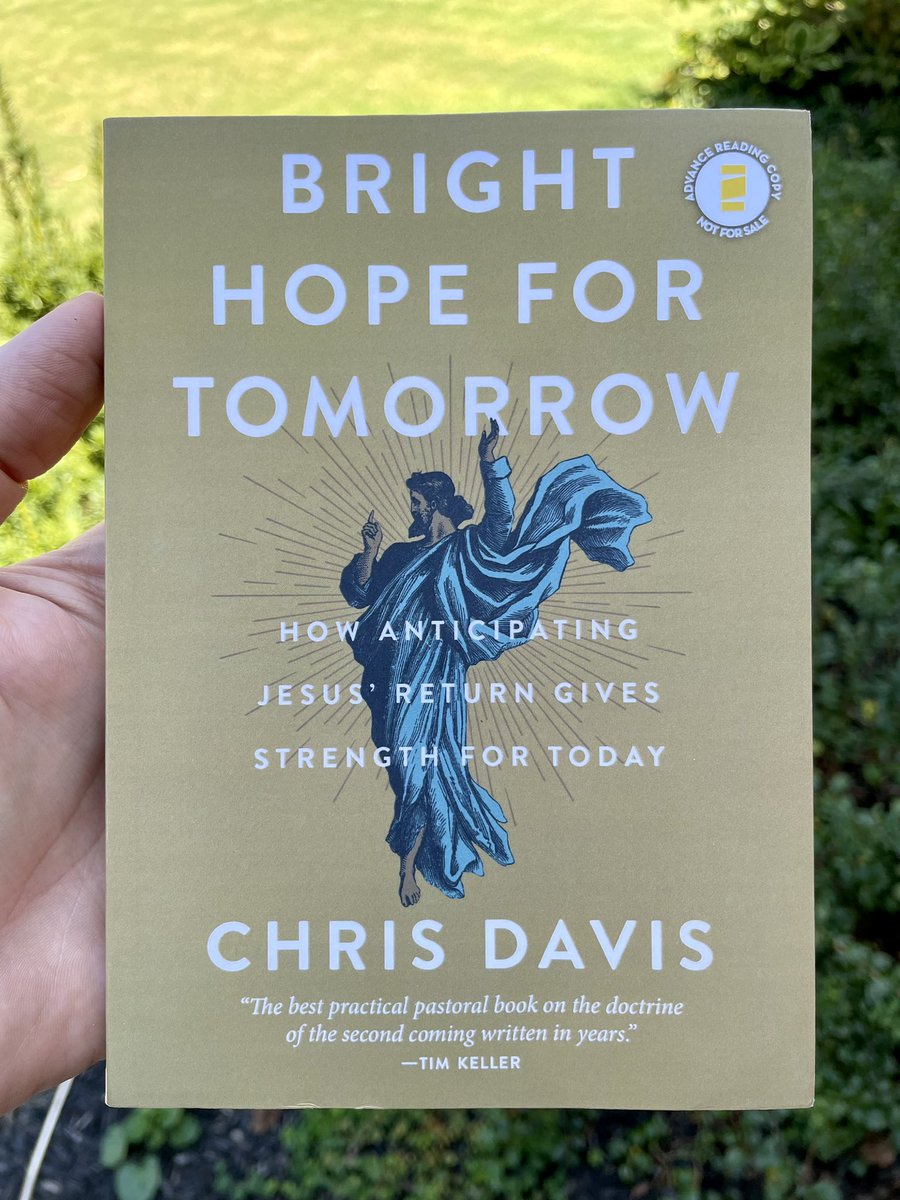 RevChrisDavis's tweet photo. 8 years ago I wrote out every reference to Jesus’ return on a piece of my kids’ art paper. 

Today I hold the book in my hand that is the fruit of that study. 

I am excited to share it with you!

Releases October 25th, available for pre-order now. 

https://t.co/MbcrE9BTWR https://t.co/hUbBtkKlY4