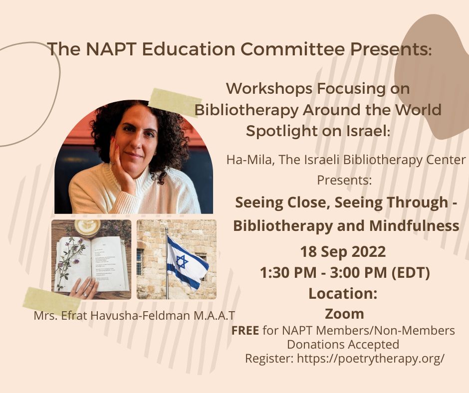 Poetry_Therapy's tweet photo. Register for a FREE poetry workshop in September: https://t.co/zcneebz8Xf