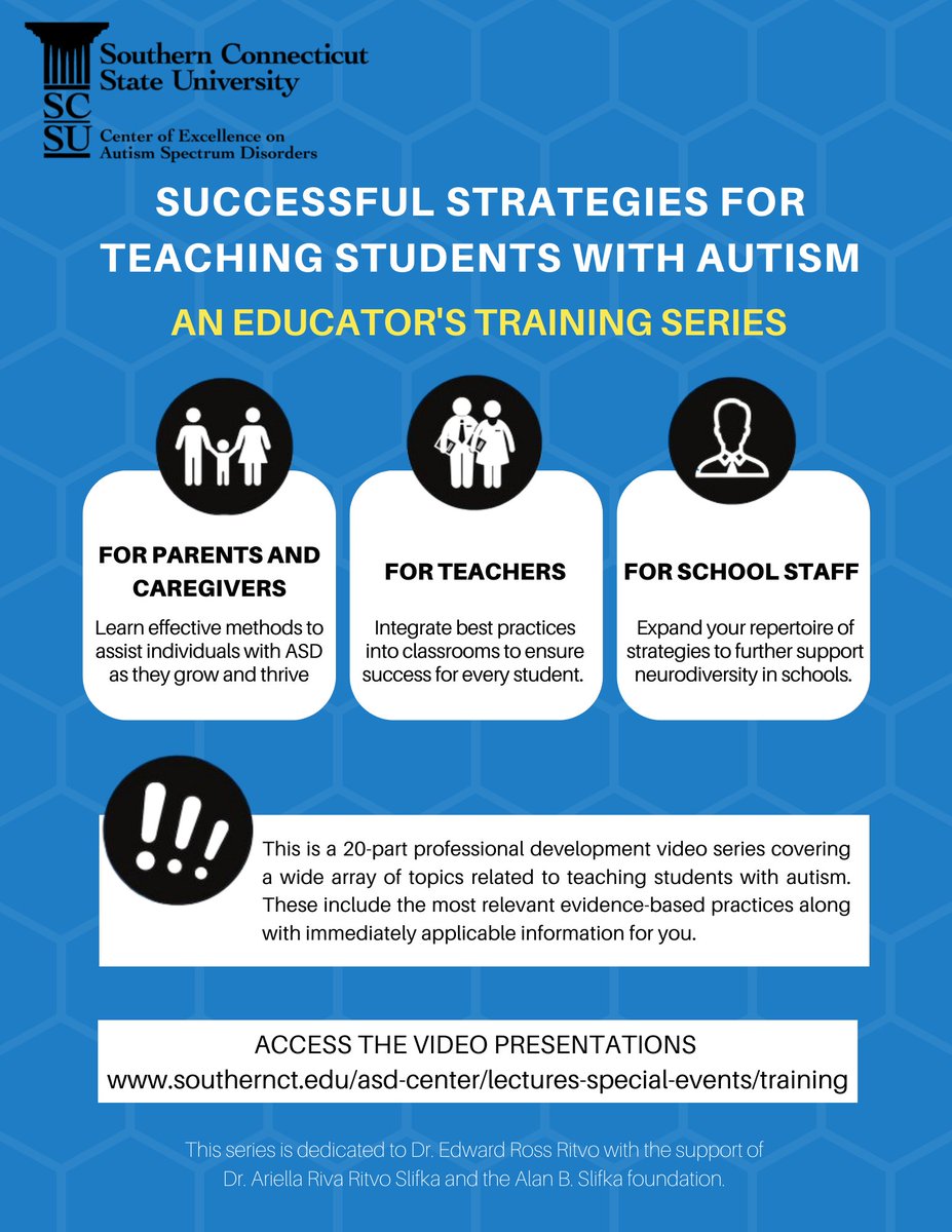 Center of Excellence on ASD at SCSU tweet media