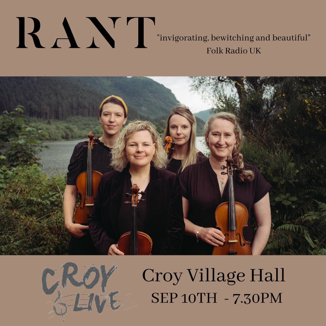 A Saturday night in Inverness, you say? Looking for entertainment, you say? Well, look no further: we play at Croy Village Hall next Saturday night!

Tickets available on the good old-fashioned telephone:
01463794823 or 07751588395

#livemusic #fiddlemusic #folkmusic #inverness