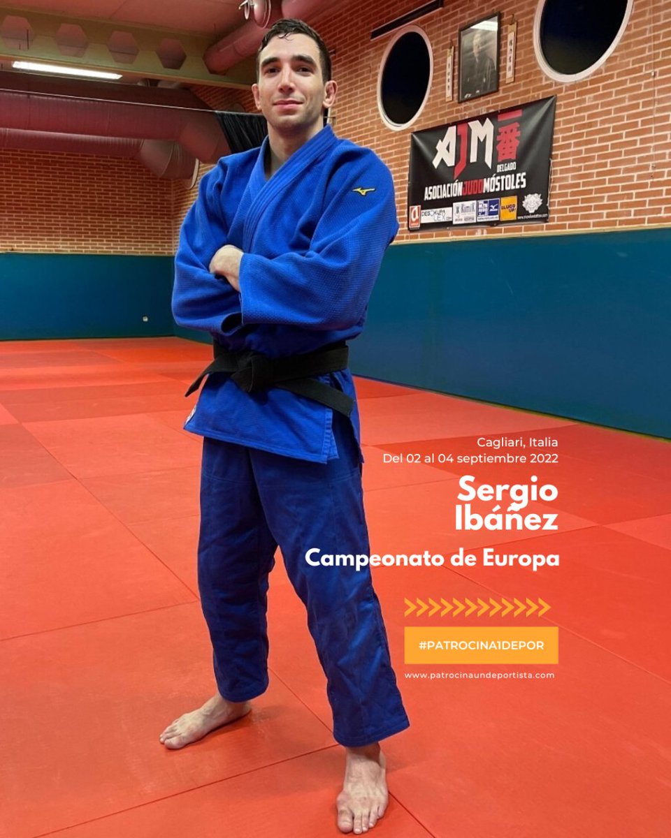 Patrocina1Depor's tweet photo. 🤜 Nuestro judoca @Sergio_I_B estará presente este fin de semana en el Campeonato de Europa que se disputará en Cagliari, Italia.
Desde #P1D queremos mandarte todo nuestro apoyo.
🏆 Campeonato de Europa de Judo Absoluto.
🗓️ Del 2 de septiembre al 4 de septiembre.
#judo https://t.co/C0ZveSLtu1