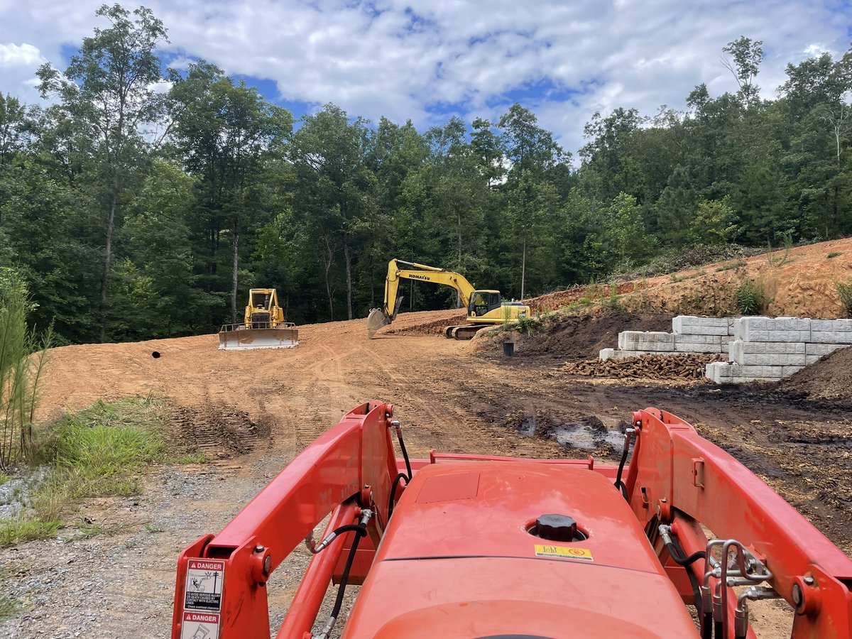 We like big #toys working at the #farm. 

#shiitake #shiitakemushrooms #mushroomcompost #iamgeorgiagrown #aglife #georgiagrown #ellijay #mushrooms #ellijaymushrooms