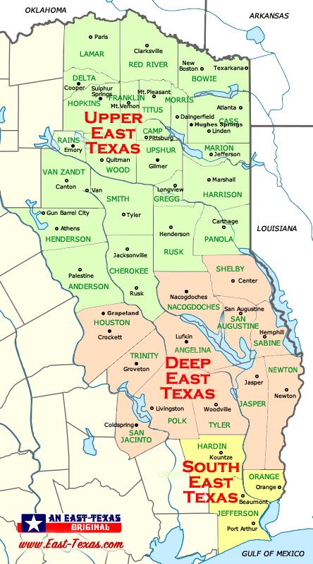 Coach_ZBass's tweet image. Help settle an ongoing coaches office debate:
1) Where does East Texas start in reference to SETX?
2) What is the difference between East Texas and the Piney Woods?
3) What is the difference between SETX and the Golden Triangle?
#TXHSFB #409vsEverybody #BeastTexas @Matt_Stepp817