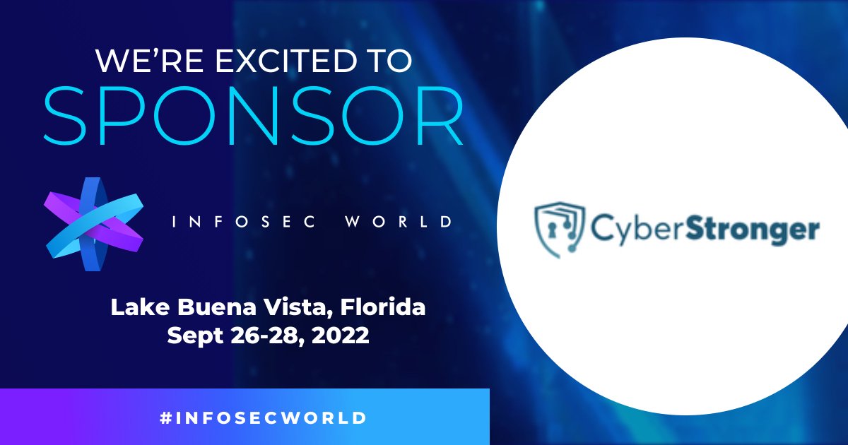 ComtechET's tweet photo. Join Comtech's CyberStronger at InfoSec World in Orlando September 26-28. Learn how to combat cyber threats and protect your organization. We'll see you at booth 634 to answer all your cybersecurity questions! https://t.co/lu7R53kCAi