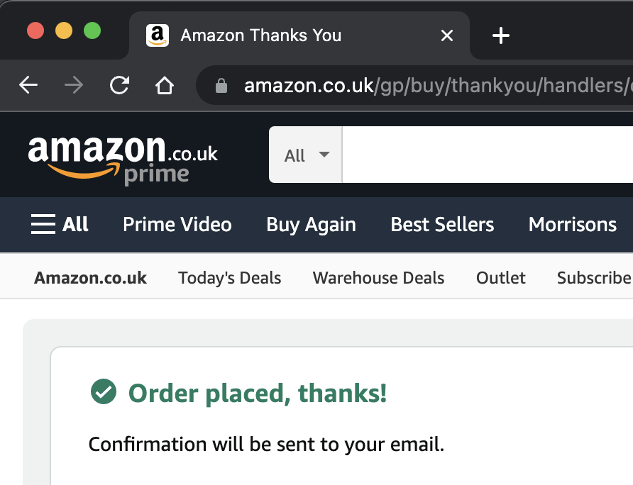 den4uk's tweet photo. <title>@AmazonUK  Thanks You</title>
Is it only me, that it looks slightly odd to? 🙃 https://t.co/0MWEyRNrdt