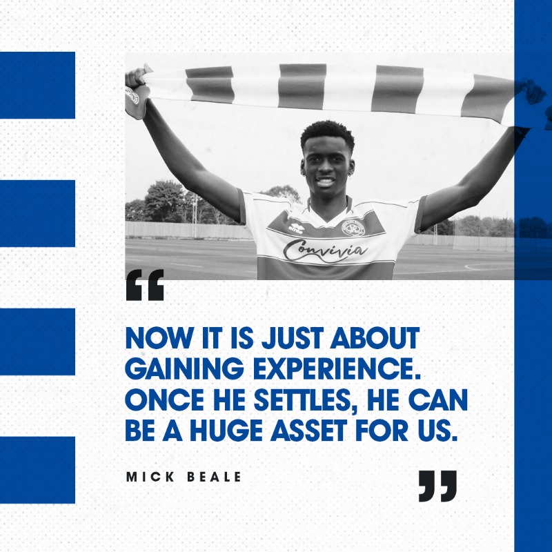 QPR's tweet photo. 🤝 Excited to be reunited. 

@MichaelBeale 💭

#QPR | #TimeForTim