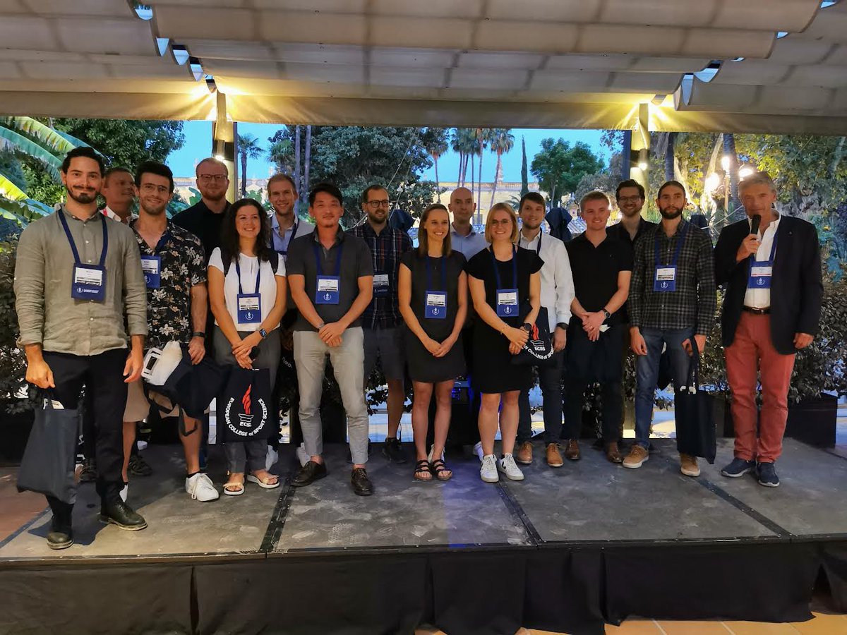E_C_S_S's tweet photo. Here it is the 14 YIA Winners at the UESS Reception. The final ranking will be announced tomorrow at the YIA Ceremony. https://t.co/7lYQUA9UtW