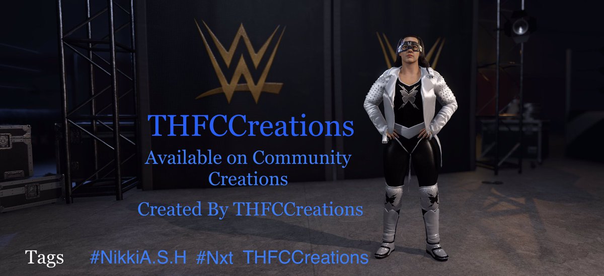zimmerthfcps4's tweet photo. NikkiASH Nxt attire

Available on Community Creations

Available All Consoles. Made On Xbox Series X

Tags 
#NikkiASH
#Nxt
#THFCCreations

@WWEgames @WWENikkiASH 

Big thanks to @NODQCreations for help and advice https://t.co/6dQgnag9bB