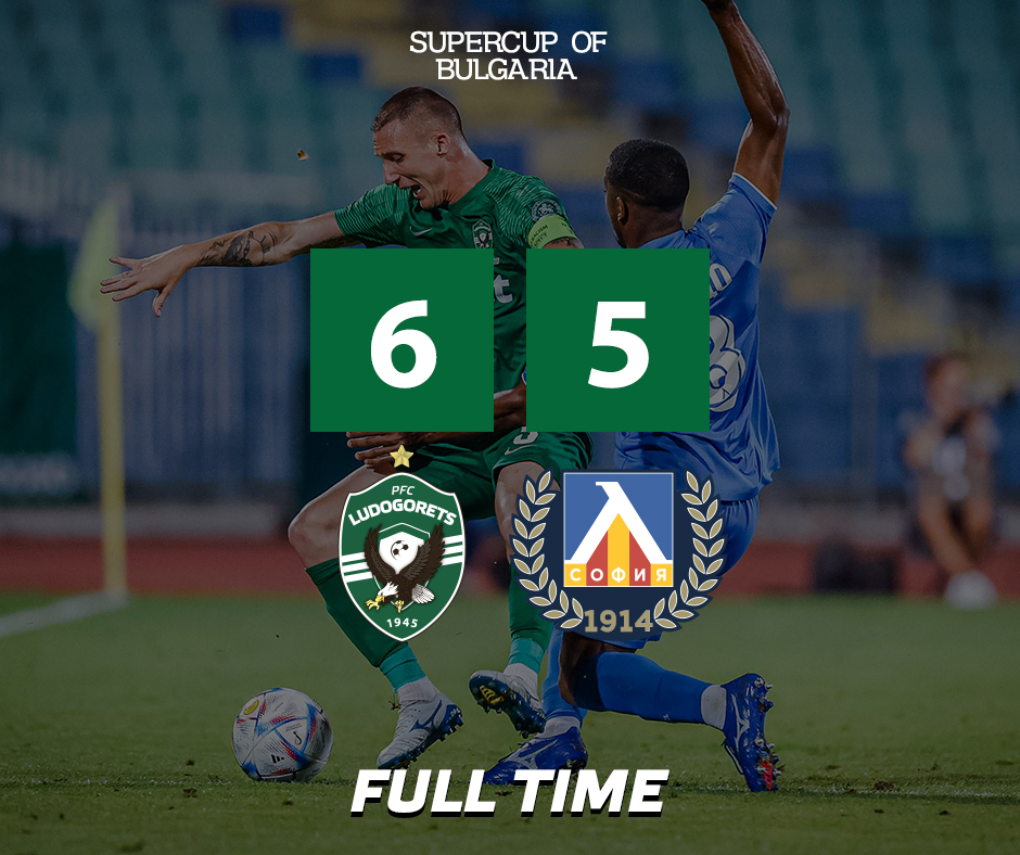 PFC Ludogorets 1945 on X: 💪 Full time. Victory for Ludogorets