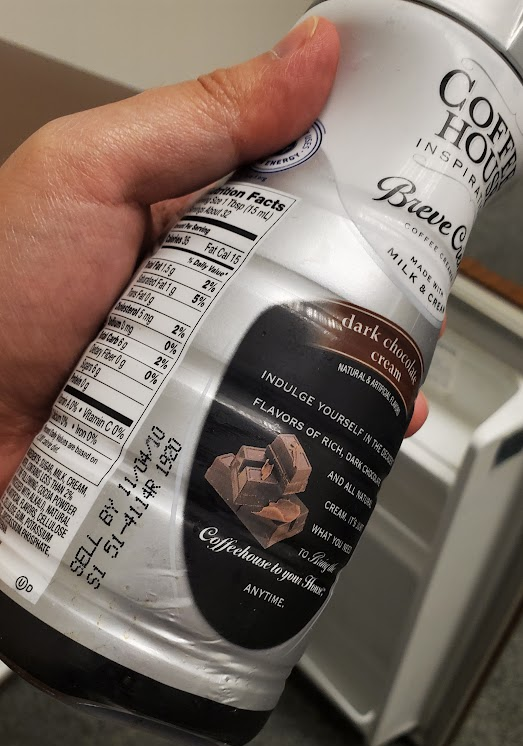 I found this creamer in our faculty fridge. It has been expired for almost 12 years now (!?). I don't think I can throw it away, since it definitely has tenure at this point