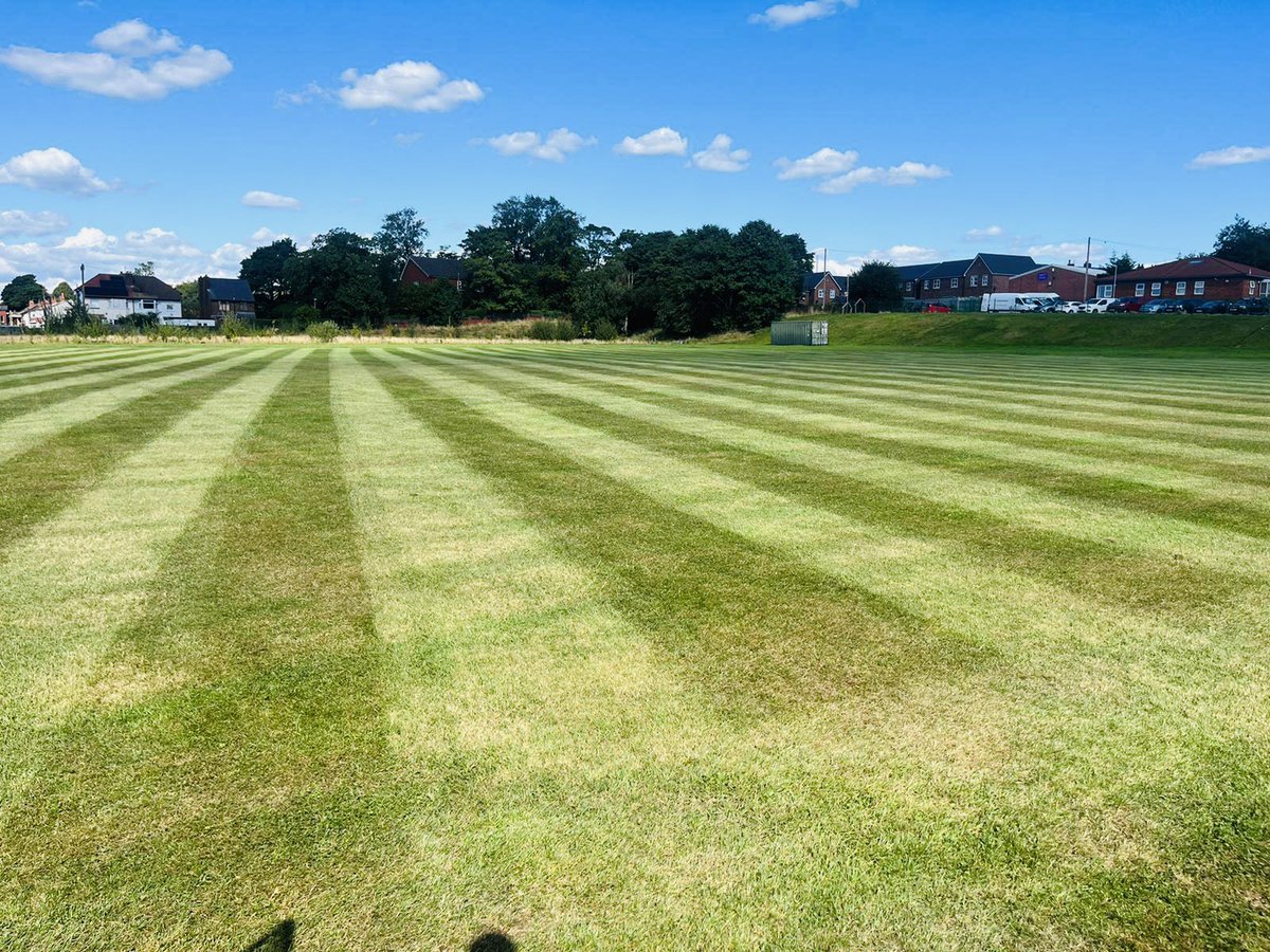 C_W_J_F_C's tweet photo. How amazing do our pitches look!! They have been treated throughout the summer and lines going down tomorrow ready for the new season 

We can’t wait to be back 💪 https://t.co/eTe4vdkPnp