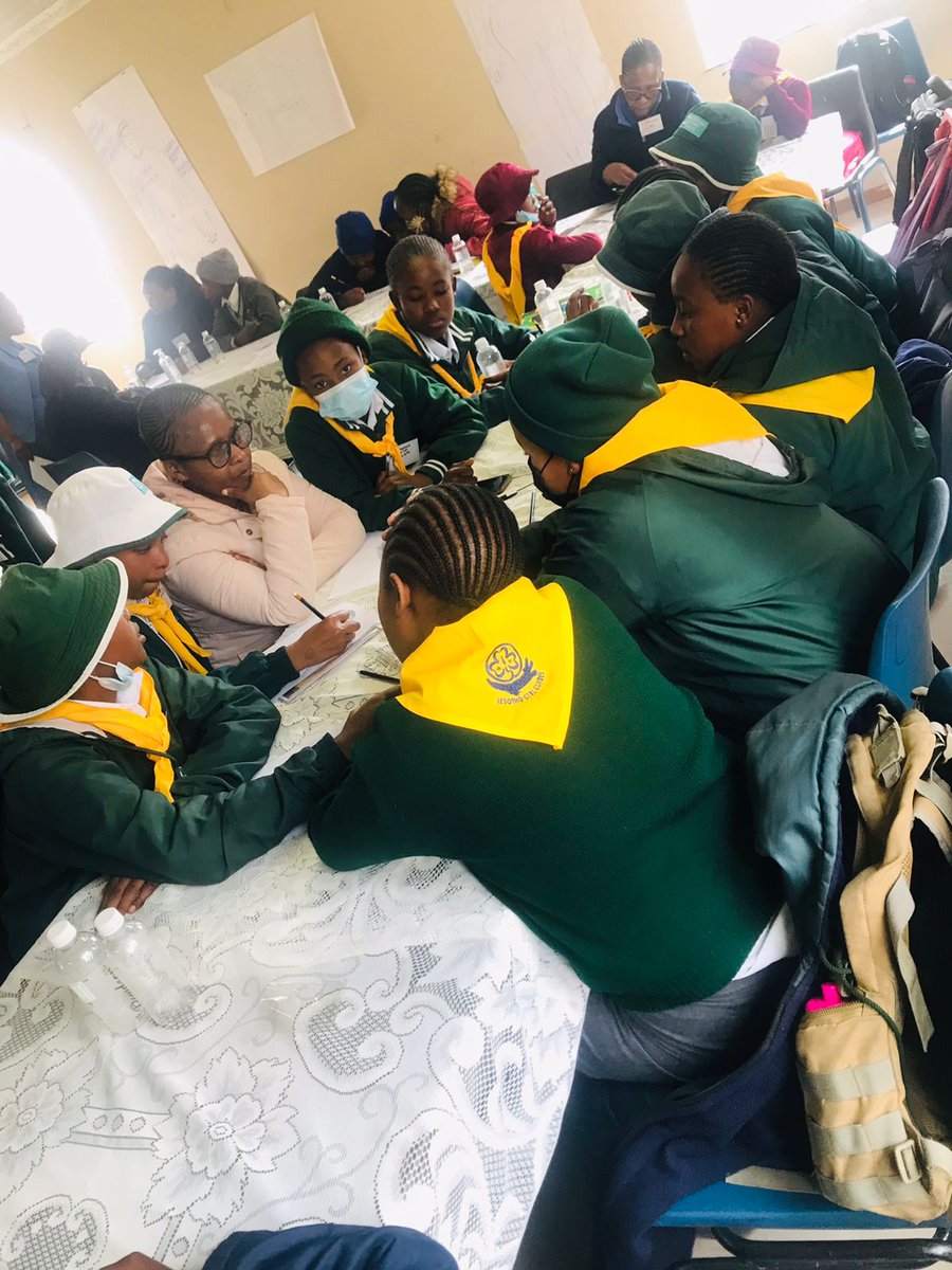 Lesotho Girl Guides Association tweet media