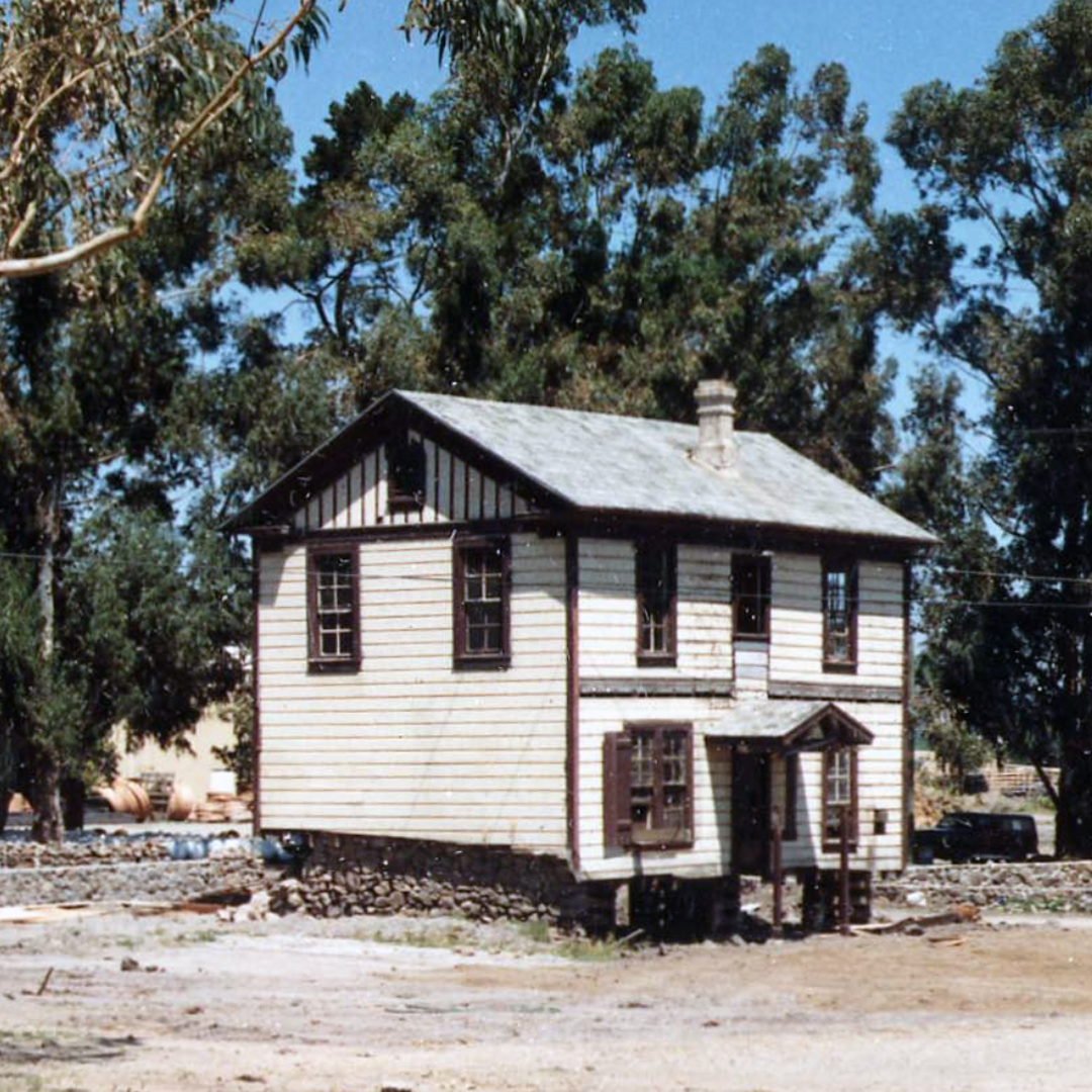 Woah! Here's a look at the 1853 farmhouse that was converted into our Tasting Room. Things sure look different around here! #40YearsOfCline #ClineFamilyCellars