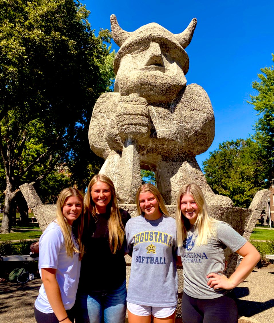 Freshman <a href="/grimmius_23/">Haley Grimmius</a> &amp; <a href="/Ashtondorman1/">Ashton Dorman</a> unite w/former SD Renegade teammates <a href="/Andrea_Cain22/">Andrea Cain</a> &amp; <a href="/LizDierks36/">Liz Dierks</a> as <a href="/AugieSoftball/">Augustana Softball</a> student-athletes!    

Catch a fall game at the new Bowden Field @ Noon:
9-17 DWU
10-2 SDSU
10-8 USD
<a href="/south_04/">South Dakota Renegades 18u McDougall</a> <a href="/drennies16/">SD Renegades 18u</a> <a href="/SDRenegades25/">SD Renegades 16U National Hoops</a> <a href="/SDRenegades2009/">SD Renegades 14u Guericke</a>