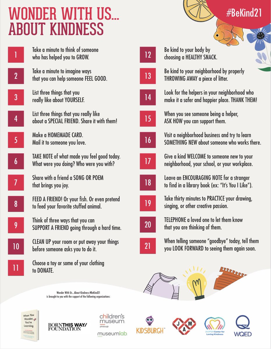 Hey beautiful people! This year,
I am taking part in the #BeKind21 campaign and movement where we spread one act of kindness every day from September 1-21. 

Join me and spread the kindness! Use the hashtags #BeKind21 and #WhenYouWonder 

@When_You_Wonder