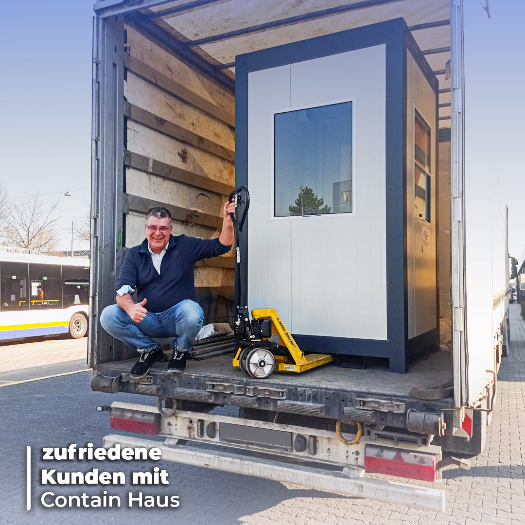 zufriedene Kunden mit Contain Haus ☺️