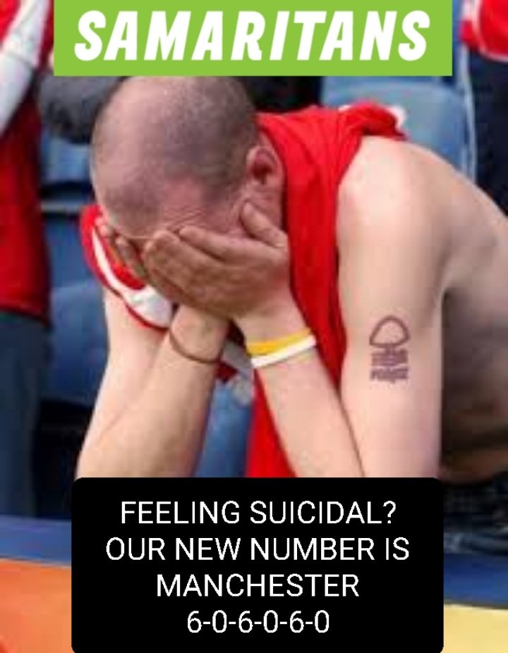 AleTyke's tweet photo. Oh Dear. Champions of Europe, You Live In The Past!  #NottinghamForest 
#Derbycounty https://t.co/rE1Sra8ISa