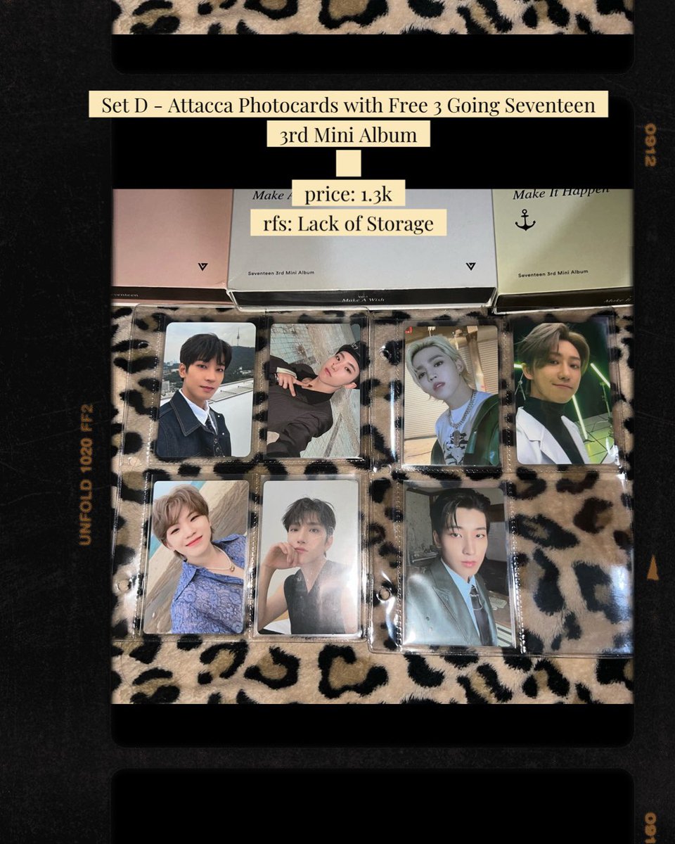 lhsvamp's tweet photo. QUITTING SALE ‼️

lfb wts #seventeen album and photocard set ✨

- mode of payment: gcash
- prices are negotiable 
- what you see is what you get
- rfs lack of storage 
- gogo express mod only
- can ship luzon, visayas, midanao. 
- if take all (whole thread), 5.2k only. https://t.co/8ZaZv94vNL