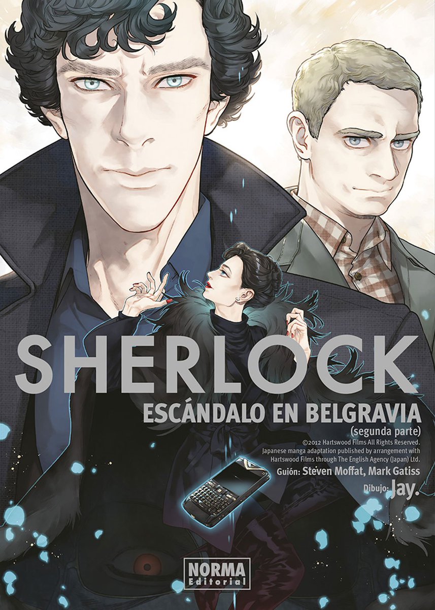 NormaEdManga's tweet photo. ¡Vuelve #SherlockHolmes! 
Regresa el detective más famoso del mundo y lo hace con dos ediciones diferentes. He aquí la segunda parte de 'Escándalo en Belgravia', uno de los mejores casos que ha tenido que resolver nuestro detective favorito.

👉https://t.co/WMMdpxsxXI https://t.co/o5p6AgNskm
