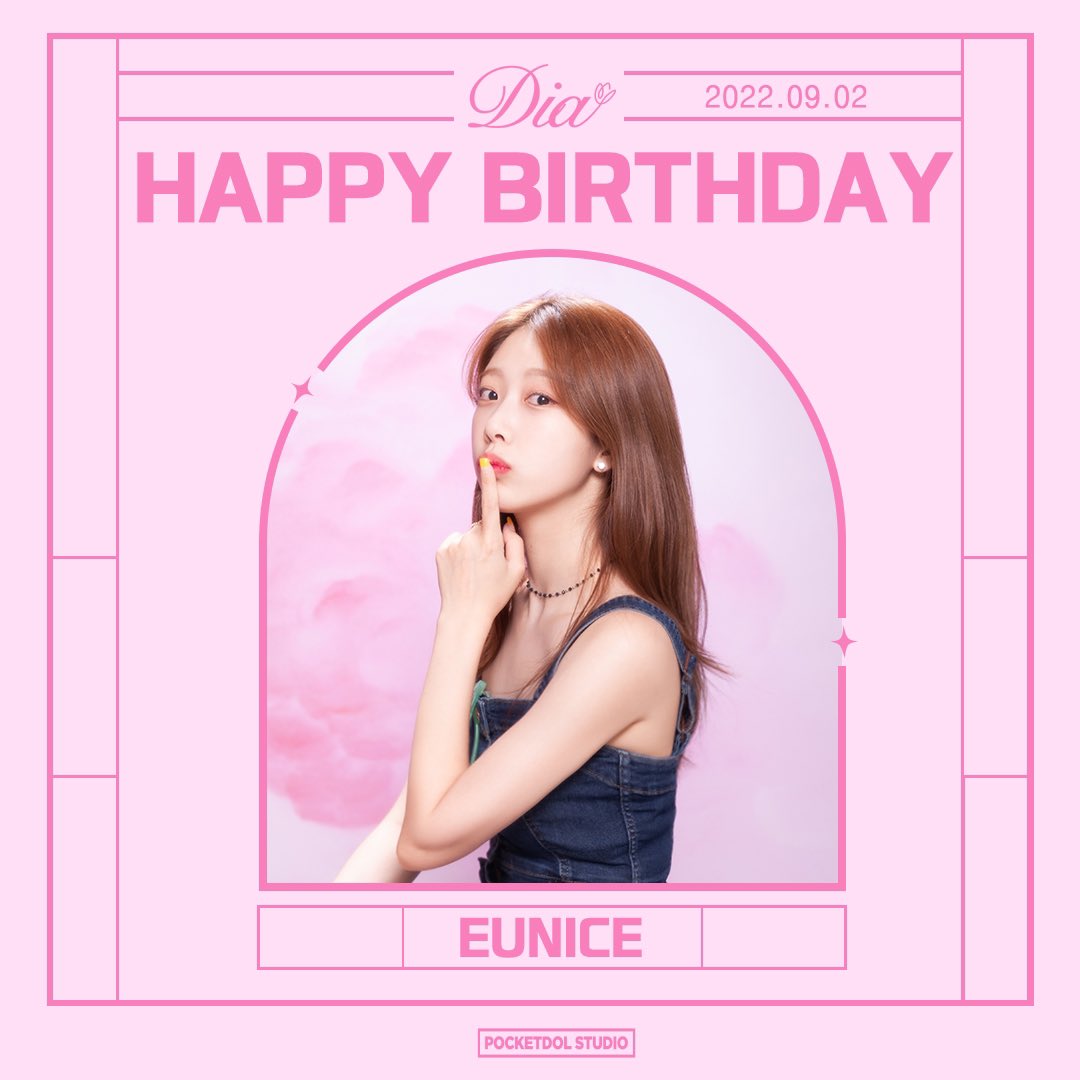 [🎂]

♥HAPPY EUNICE DAY♥

오늘은 다이아 유니스의 생일입니다!
유니스에게 축하 메세지를 보내주세요:D

#HAPPYEUNICEDAY
#다이아 #DIA
#유니스 #EUNICE
#에이드 #AID