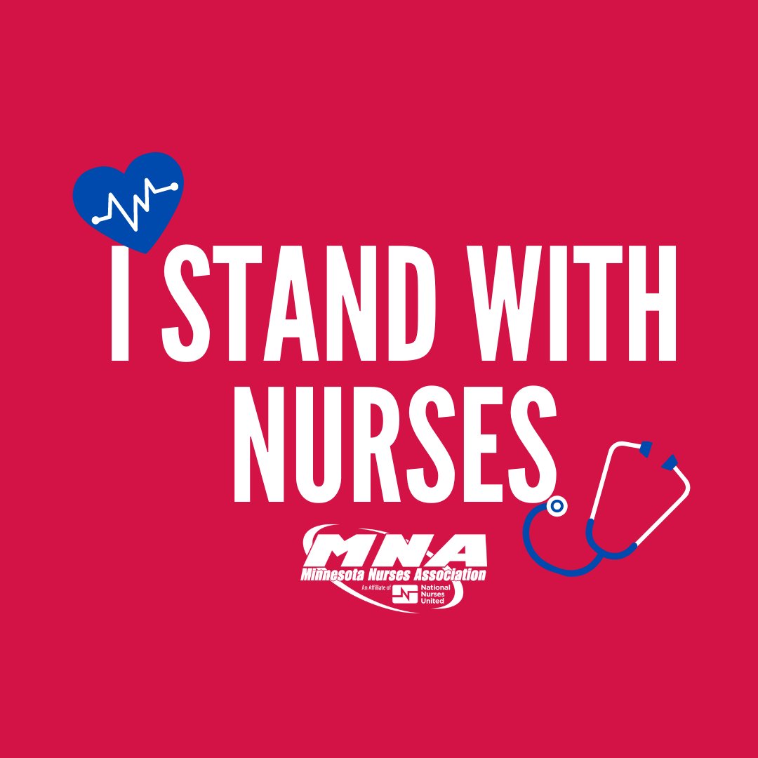 Do you stand with us? RT this to tell <a href="/AllinaHealth/">Allina Health</a> <a href="/childrensmn/">Children's Minnesota</a> @essentiahealth <a href="/_HealthPartners/">HealthPartners</a> @mhealthfairview <a href="/northmemorial/">North Memorial</a> @stlukesduluth to do the right thing and give Minnesota nurses the fair contracts they deserve! #Striketember #UnionStrong mnnurses.org/standwithnurse…