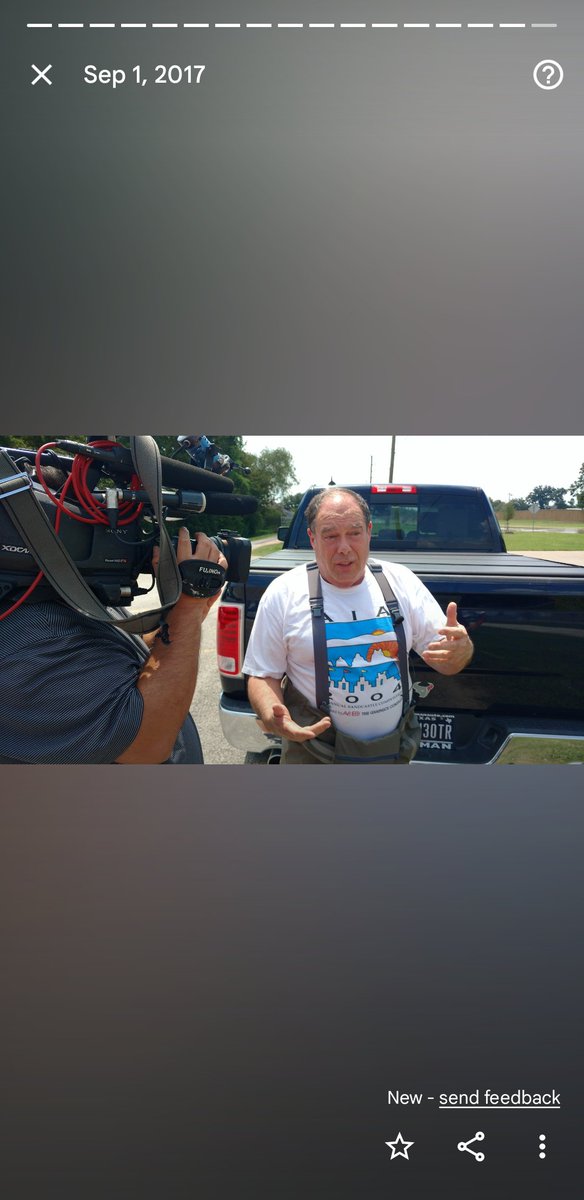 ToddNEWS's tweet photo. 5 years ago today, wrapping up 6 straight days of intense #hurricaneharvey coverage in Houston.

Still think about the determined people @MikeBotsford @ColleenWeather &amp; I met that week. Incredible attitude faced with so much flooding. https://t.co/3WWogMSR1p
