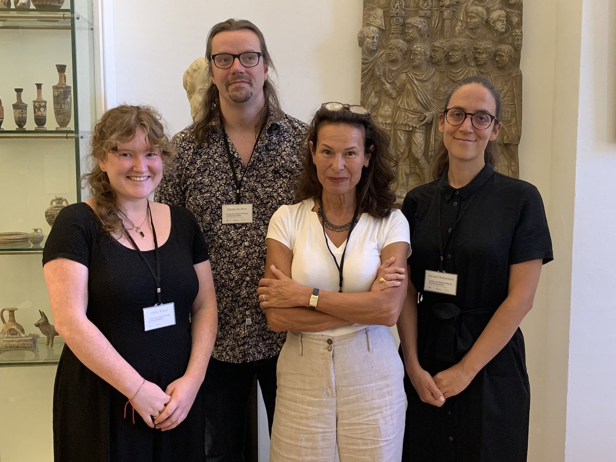 Aaaand the summer school is sadly over! Learned a lot, had a great time and met amazing people. Thank you for organizing this incredible event @ecampfens1 @DrNOosterman Rients de Boer and Sanne Rossel <a href="/LDEHeritage/">Global Heritage & Development</a>