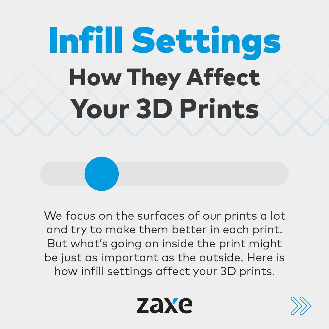Zaxe3D's tweet photo. Do you make sure to use the optimal infill settings for each print? If not, here is a post that can help you.

#zaxe #3dprinter #3dprinting #additivemanufacturing #infill #xdesktop #slicer #infilldensity #infillsettings #infillpaterns https://t.co/7I18bFqb4a