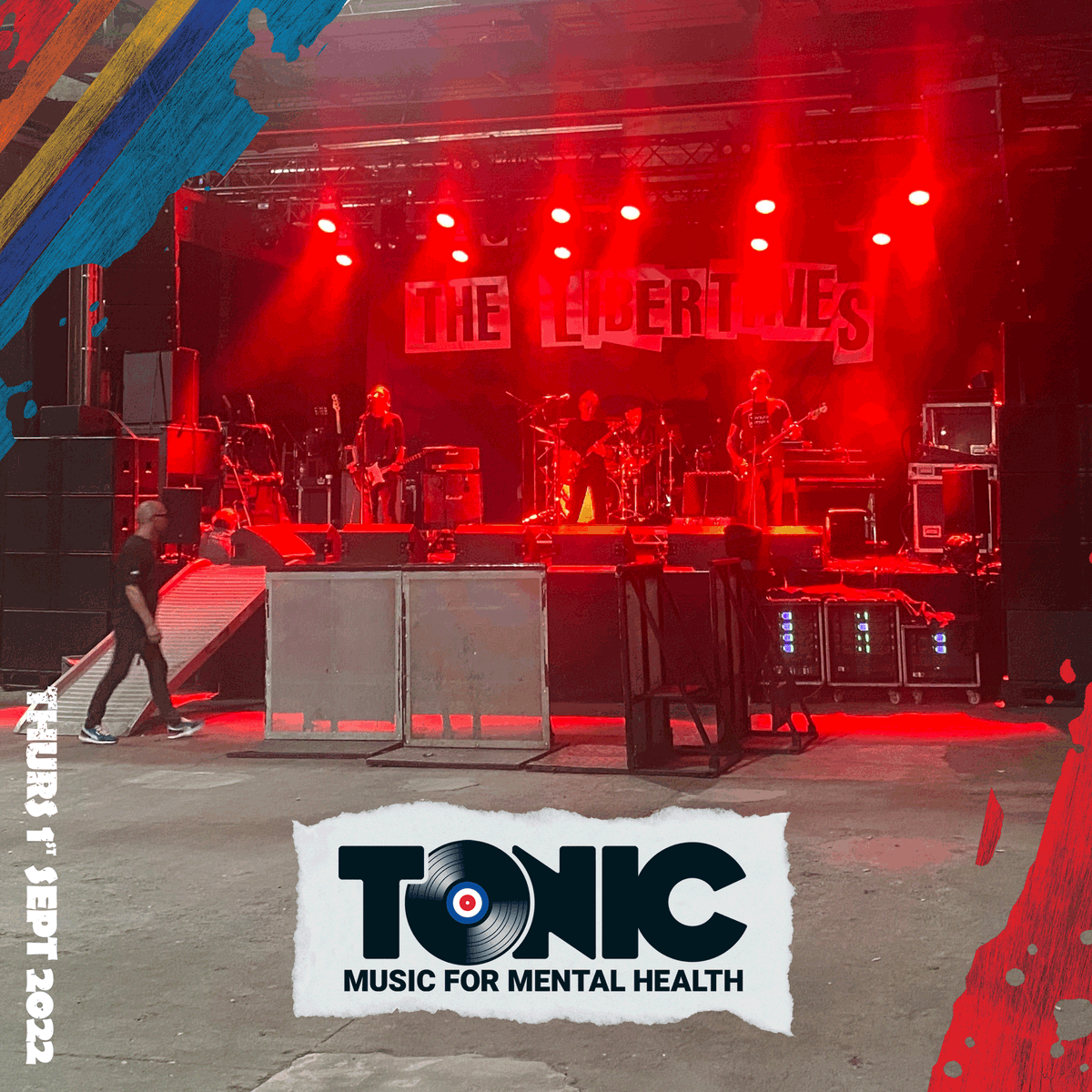 tonicmusicmh's tweet photo. Load in and sound checks underway. Not long now.
#thelibertines #calboa #starsailor #campandfurnace
#MentalHealth #Music #Tonic https://t.co/fRadujY2zw